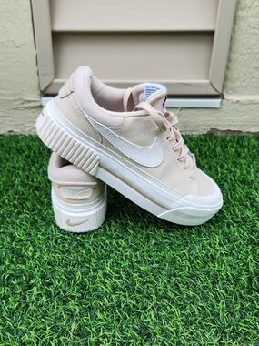Nike Court Legacy Lift Pearl White DM7590-200 Women's SIZE 7